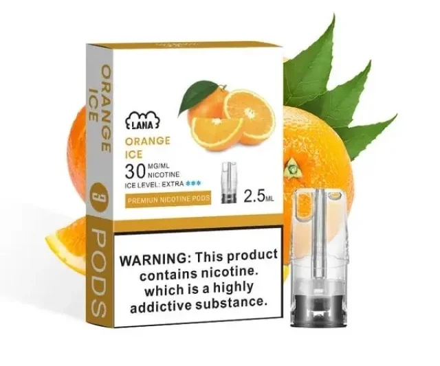 【風味實測】LANA 煙彈冰橙口味：如現榨般的鮮甜沁涼，喚醒味蕾的「橙」意之作！