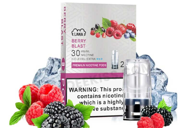 lana煙彈莓果口味一代主機通用