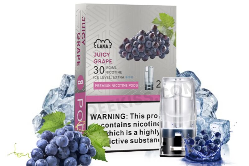 lana煙彈葡萄口味一代主機通用