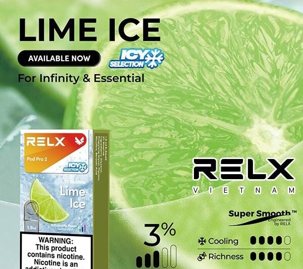 RELX電子煙彈│悅刻煙彈糖果六代Relx infinity -青檸口味