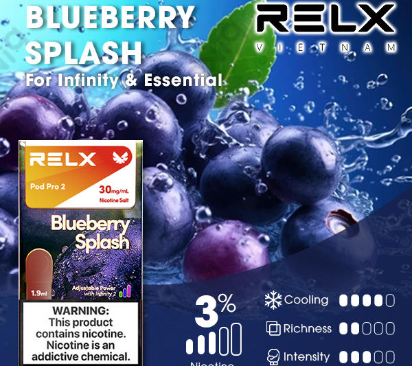 RELX電子煙彈│悅刻煙彈糖果六代Relx infinity -藍莓口味